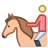 Equestrian icon