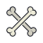 骨交叉 icon