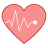 Heart with Pulse icon