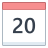 Calendar 20 icon