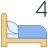 Quatro camas icon