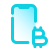 Smartphone Bitcoin icon