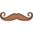 Moustache impériale icon