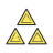 Три треугольника icon
