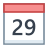 Kalender 29 icon