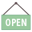 Open Sign icon