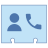 Contact téléphonique icon