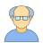 Person Old Male Skin Type 3 icon