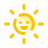 soleil souriant icon