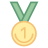 Medalha de primeiro lugar icon