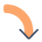 Curved Arrow Downward icon