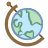 Globe terrestre icon