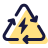 Energie Dreieck Zeichen icon