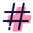 Hashtag grande icon