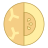 melón cortado icon