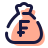 Money Bag Franc icon