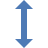 Redimensionar Vertical icon
