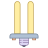 Lampadina fluorescente icon