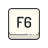 f6-Taste icon