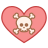 Skull Heart icon