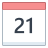 Calendar 21 icon