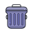 Trash icon