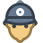 Oficial de policía británico icon