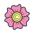 Blumen-Doodle icon