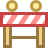 Дорожное заграждение icon