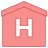 Hospital Sign icon