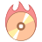 Burn CD icon