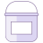 Paint Bucket With Label icon