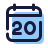 Calendrier 20 icon