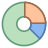 Graphique camembert icon