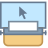 Schreibmaschine mit Bildschirm icon