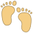 Pieds de bébé icon