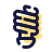 Bombilla espiral icon