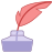 Quill With Ink icon