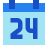 Calendário 24 icon