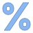 Percentage icon