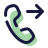 Outgoing Call icon