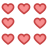 Bordo di cuore icon