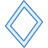 Rhomboid Shape icon