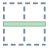 Bordure horizontale icon