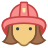 Donna vigile del fuoco icon