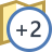 タイムゾーン +2 icon