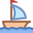 Kleines Segelschiff icon