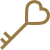 Heart Key icon