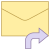 Transférer le message icon