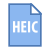 tipo de archivo heic icon